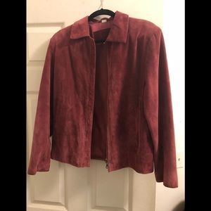 Suede Jacket Size M $50